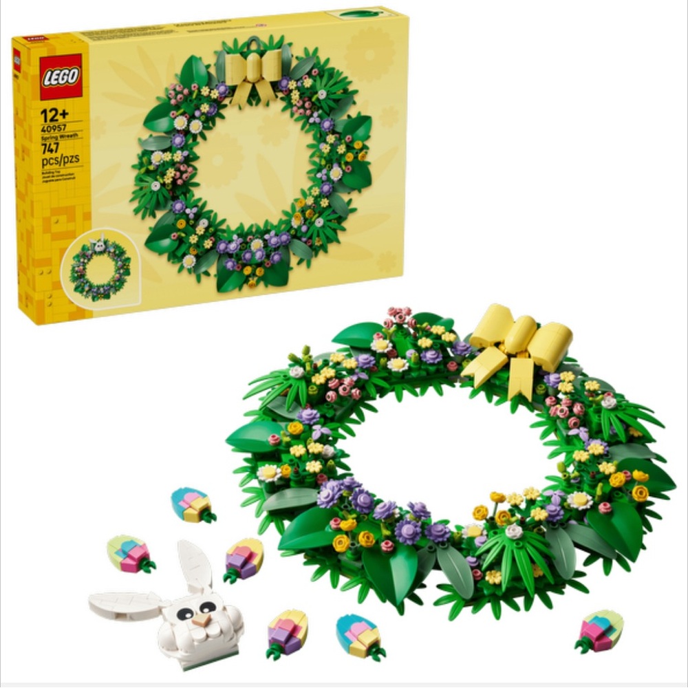 Lego Spring Wreath 40957 NEW in Sealed Box